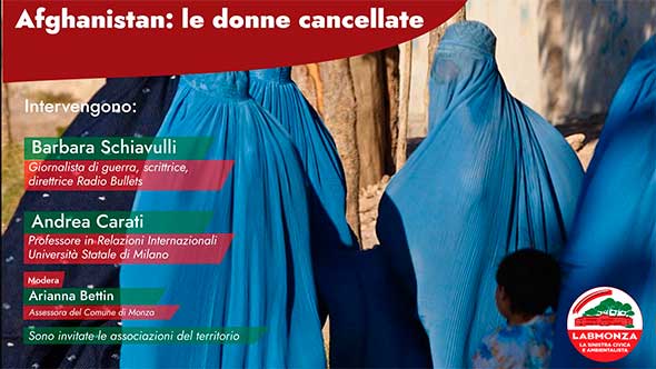 afghanistan donne cancellate