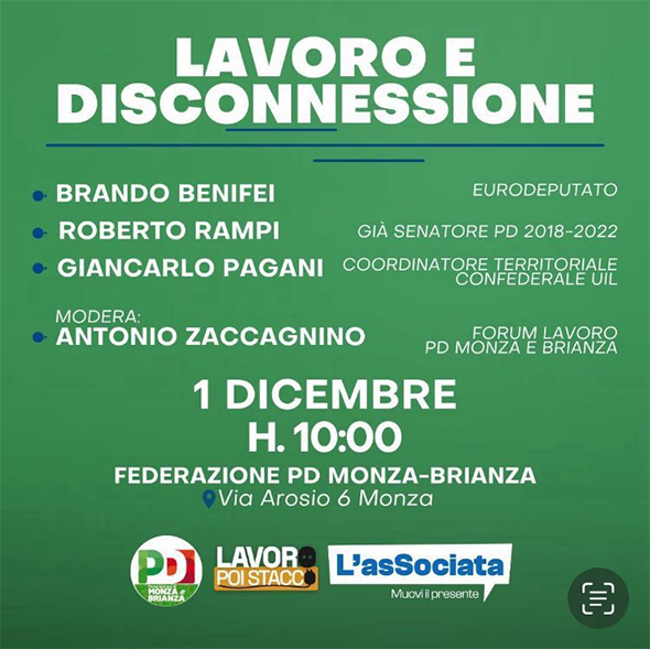 lavoro disconnessione