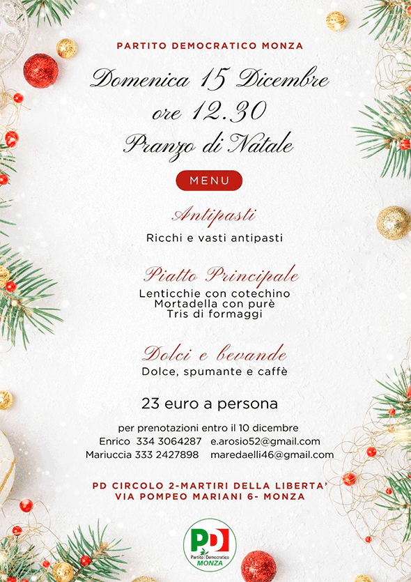 pranzo natale 2024