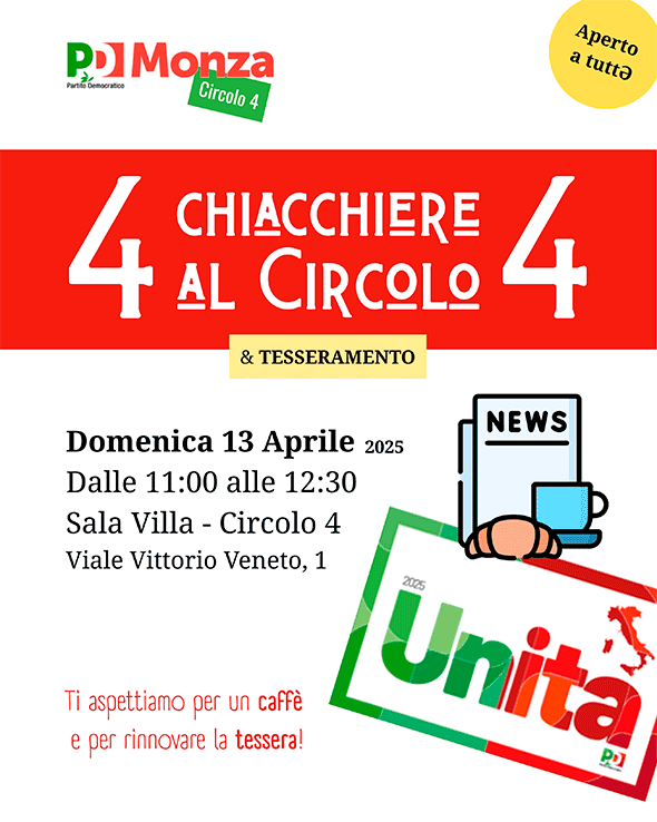 4 chiacchiere marzo 2025