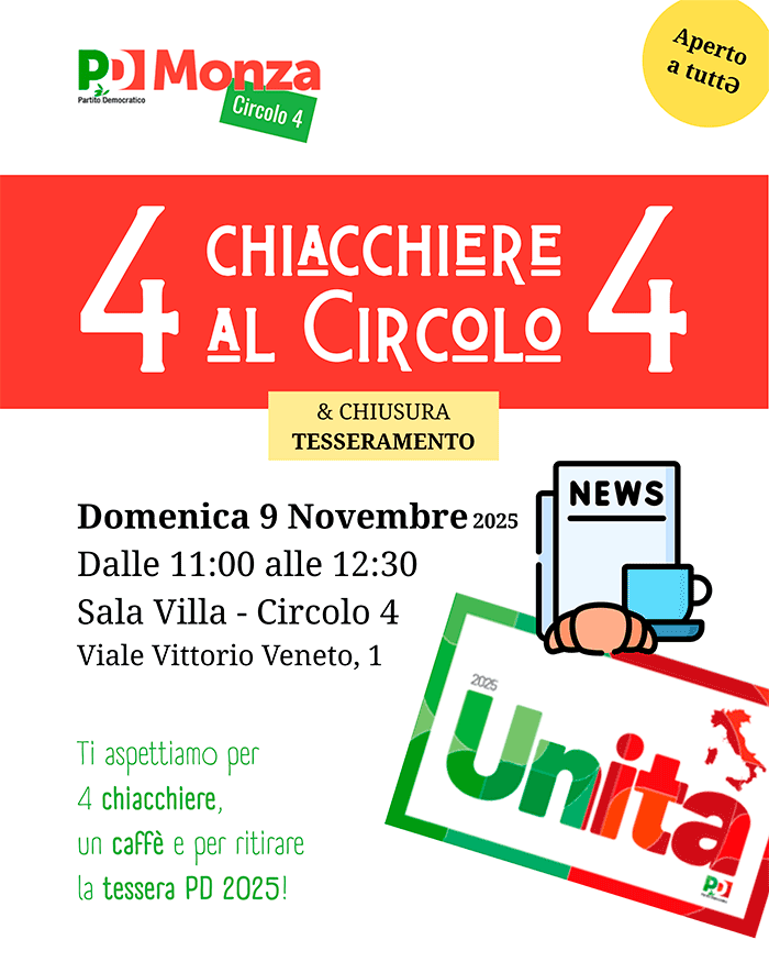 4 chiacchiere marzo 2025