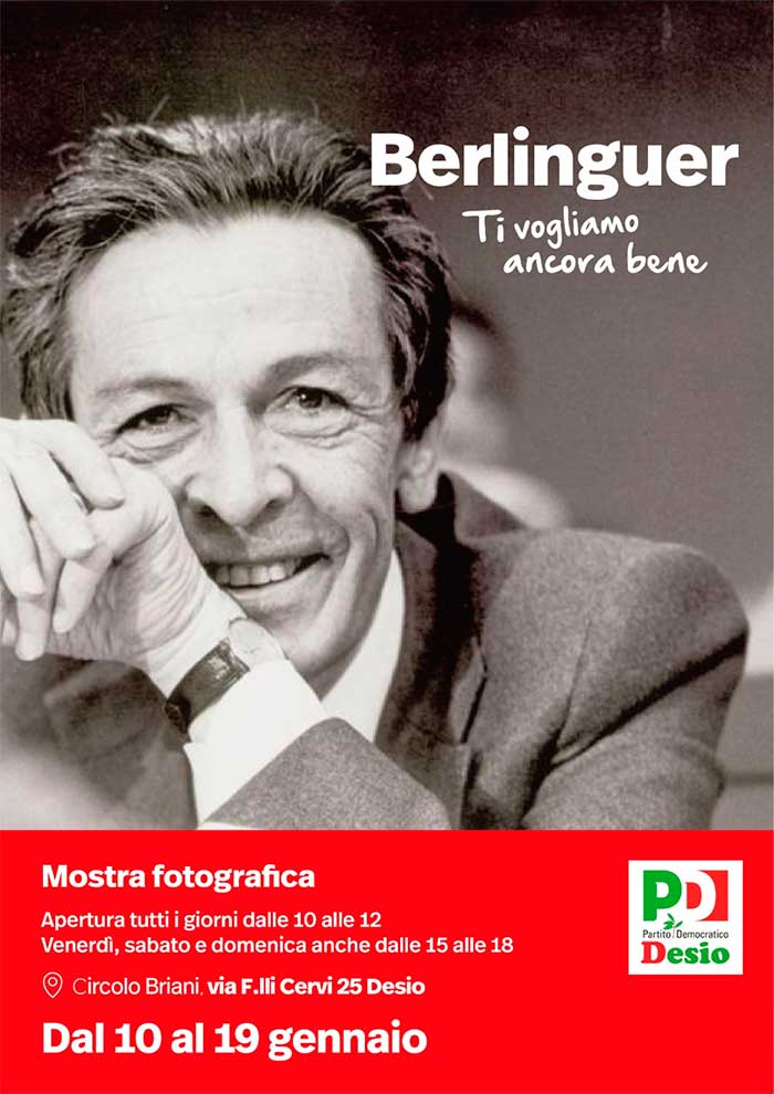 Berlinguer mostra Desio