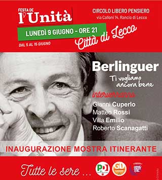 berlinguer lecco locandina