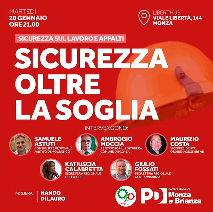 evento sicurezza