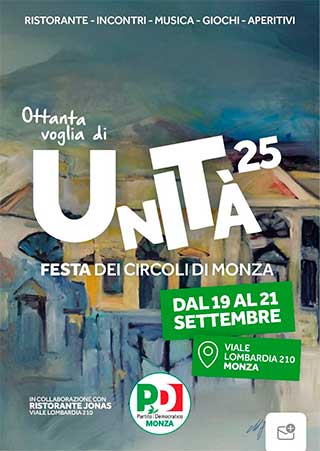 festa unita 2025 copertina