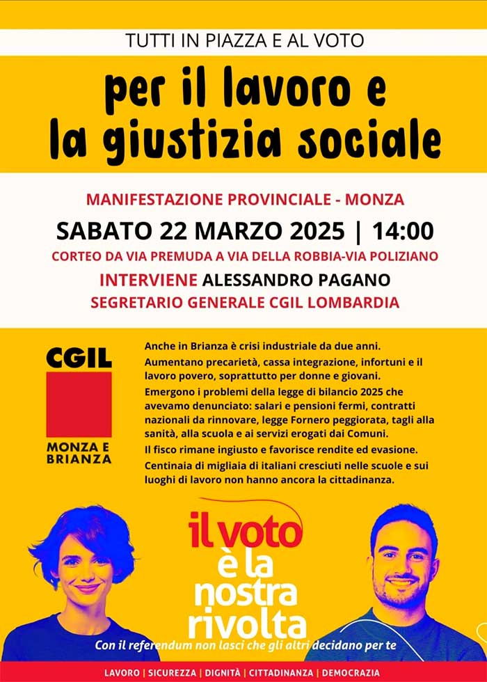 in piazza lavoro cgil