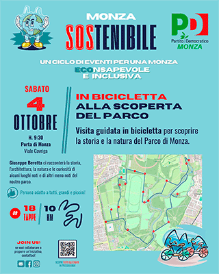 monza sostenibile biciclettata parco little