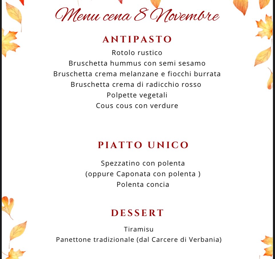 Cena Solidale de Il villaggio Globale