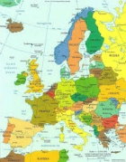 europa cartina